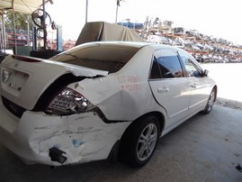 2007 Honda Accord SE White Sedan 2.4L AT #A24920